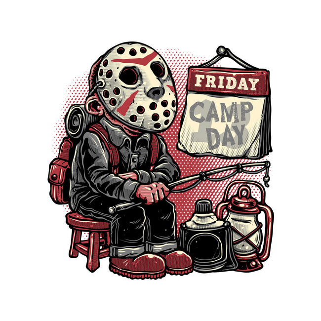 Friday Is Camp Day-None-Stretched-Canvas-glitchygorilla