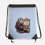 Friday Is Camp Day-None-Drawstring-Bag-glitchygorilla