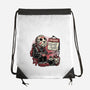 Friday Is Camp Day-None-Drawstring-Bag-glitchygorilla