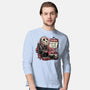 Friday Is Camp Day-Mens-Long Sleeved-Tee-glitchygorilla