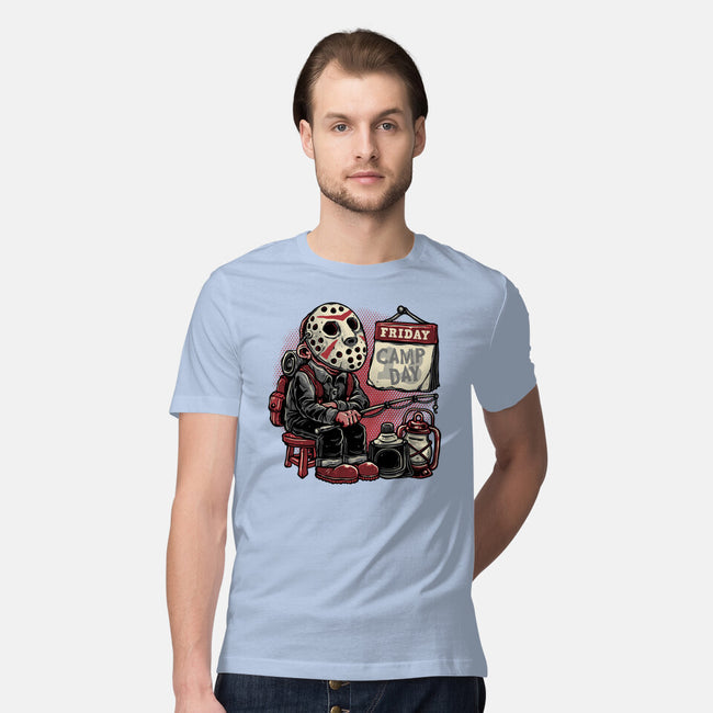 Friday Is Camp Day-Mens-Premium-Tee-glitchygorilla