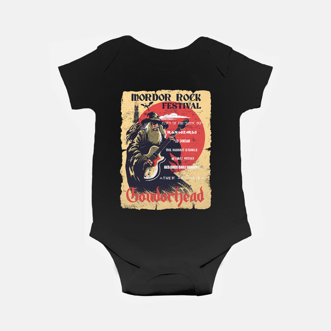 Mordor Fest-Baby-Basic-Onesie-zascanauta