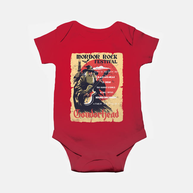 Mordor Fest-Baby-Basic-Onesie-zascanauta