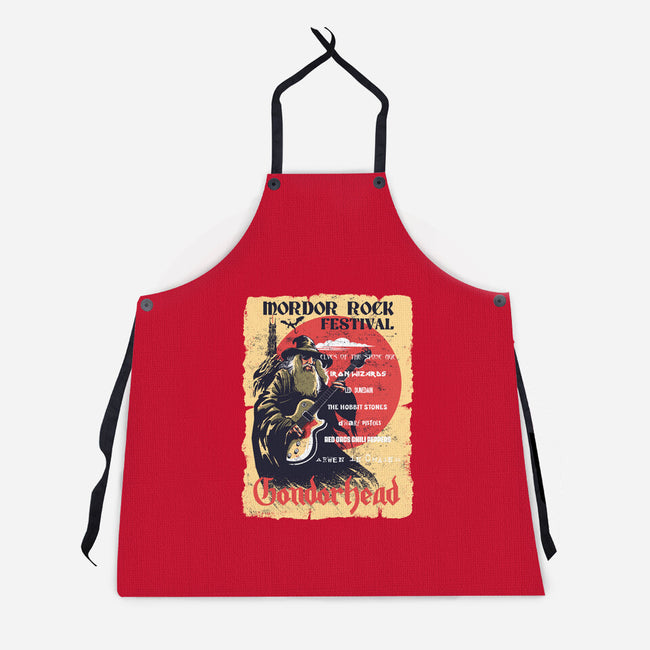 Mordor Fest-Unisex-Kitchen-Apron-zascanauta