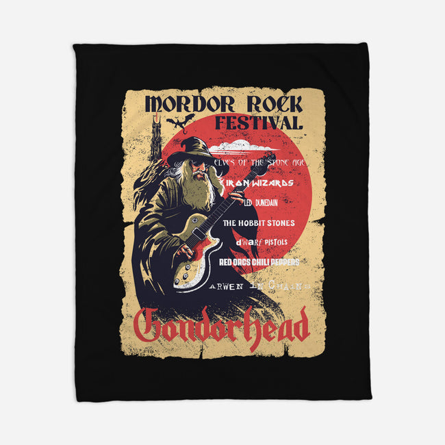 Mordor Fest-None-Fleece-Blanket-zascanauta