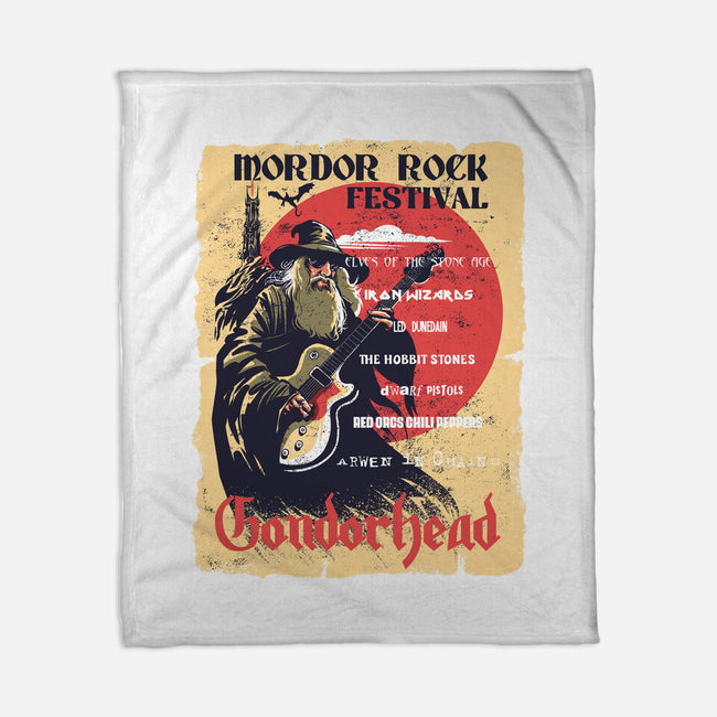 Mordor Fest-None-Fleece-Blanket-zascanauta