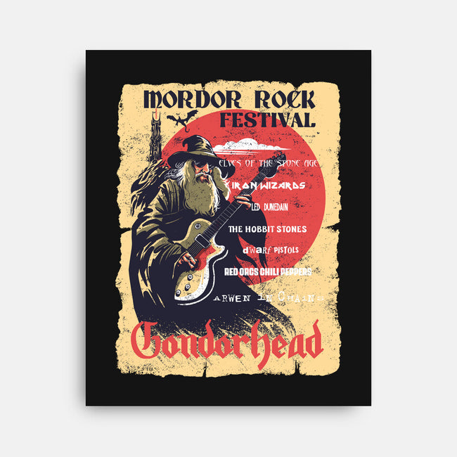Mordor Fest-None-Stretched-Canvas-zascanauta