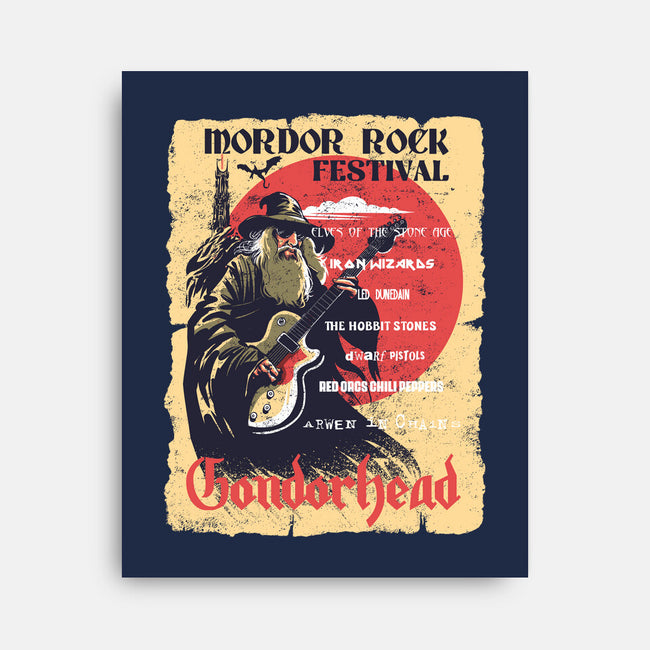 Mordor Fest-None-Stretched-Canvas-zascanauta