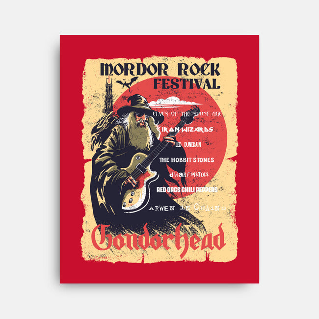 Mordor Fest-None-Stretched-Canvas-zascanauta
