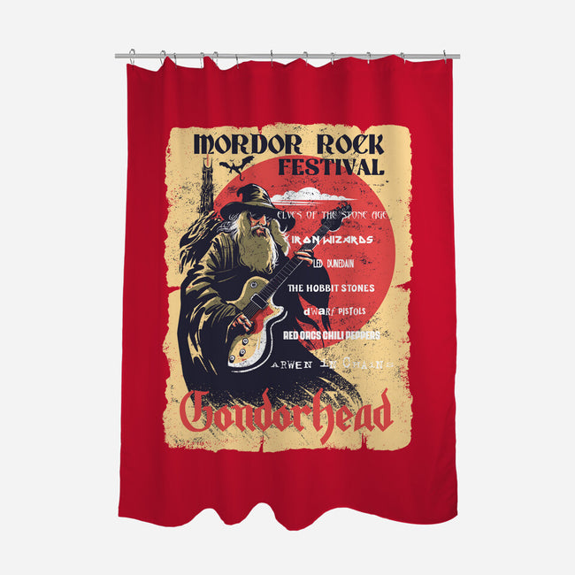 Mordor Fest-None-Polyester-Shower Curtain-zascanauta