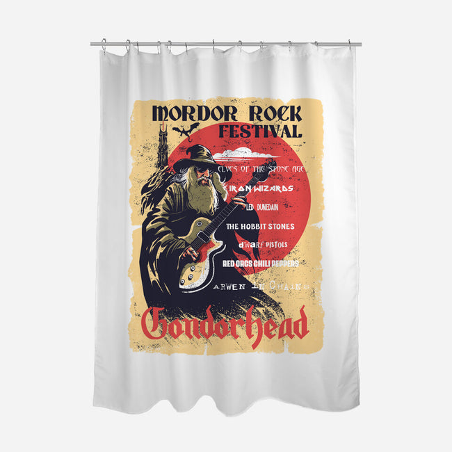 Mordor Fest-None-Polyester-Shower Curtain-zascanauta