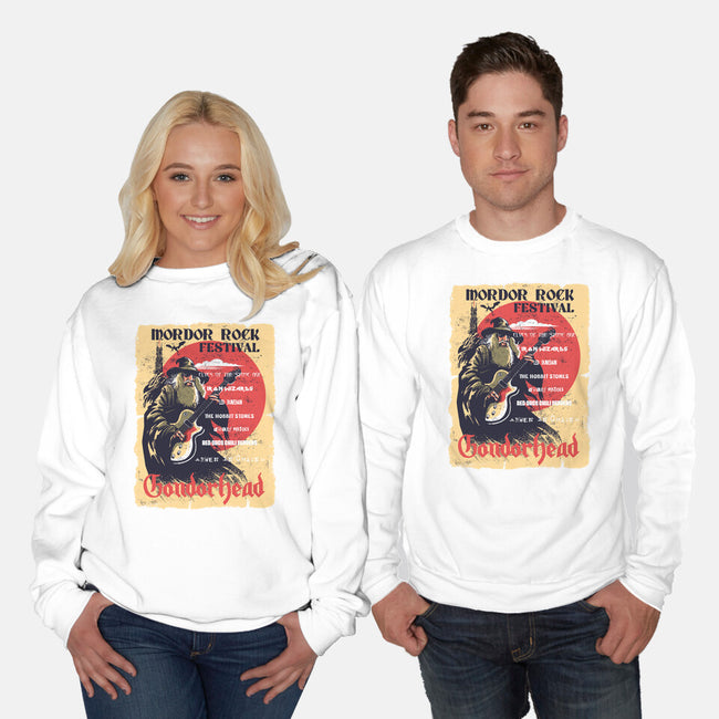 Mordor Fest-Unisex-Crew Neck-Sweatshirt-zascanauta
