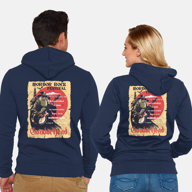 Mordor Fest-Unisex-Zip-Up-Sweatshirt-zascanauta