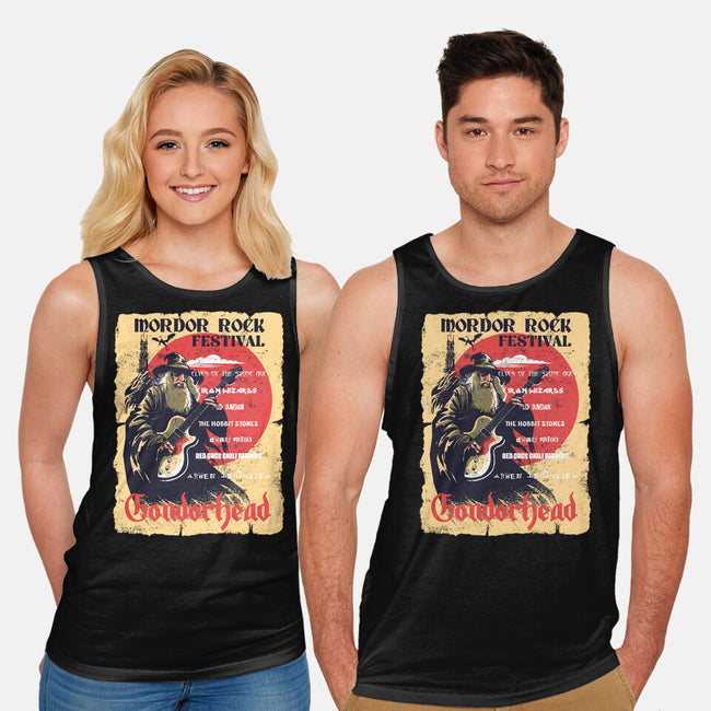 Mordor Fest-Unisex-Basic-Tank-zascanauta