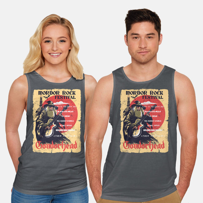 Mordor Fest-Unisex-Basic-Tank-zascanauta