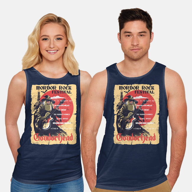 Mordor Fest-Unisex-Basic-Tank-zascanauta