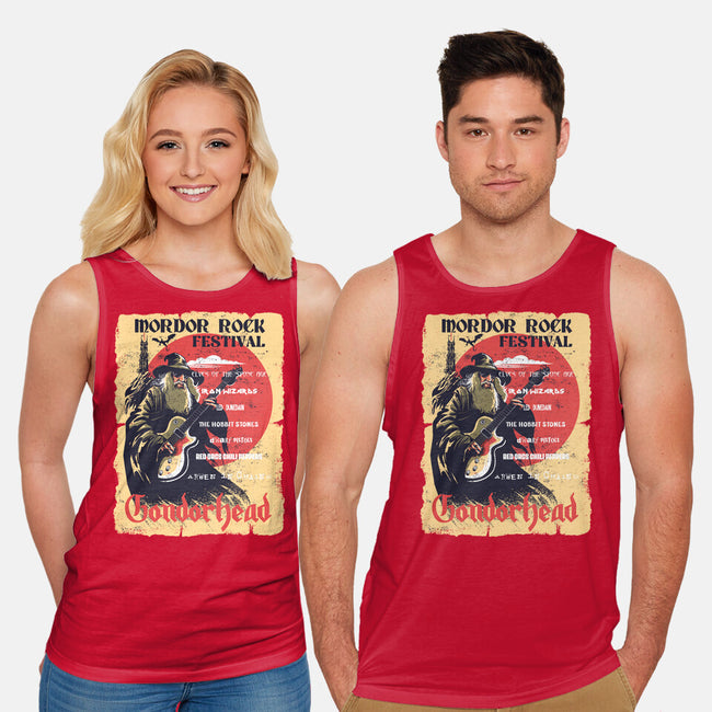 Mordor Fest-Unisex-Basic-Tank-zascanauta