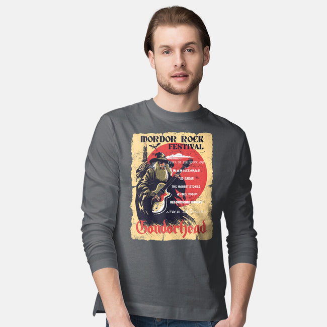 Mordor Fest-Mens-Long Sleeved-Tee-zascanauta