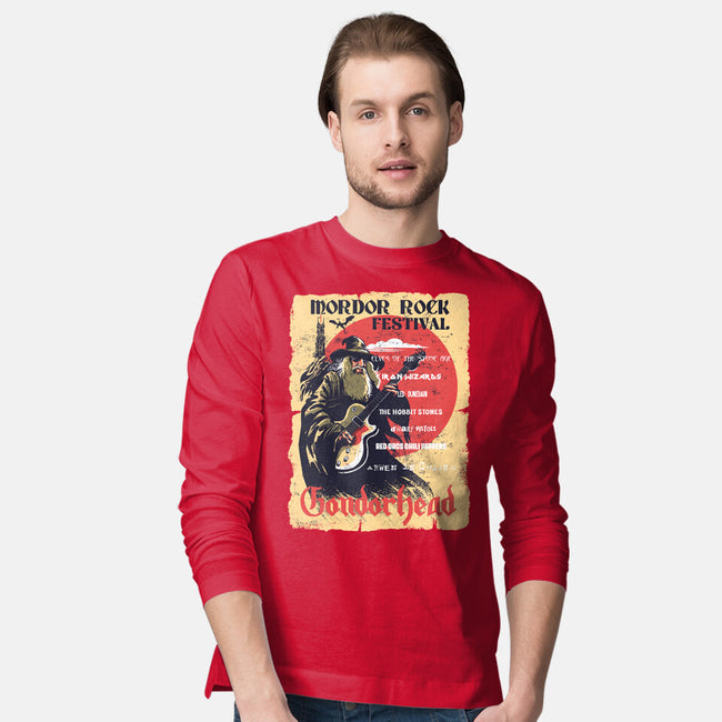 Mordor Fest-Mens-Long Sleeved-Tee-zascanauta