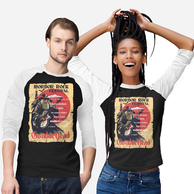 Mordor Fest-Unisex-Baseball-Tee-zascanauta