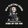 New Playtime Friend-Mens-Basic-Tee-Marinho