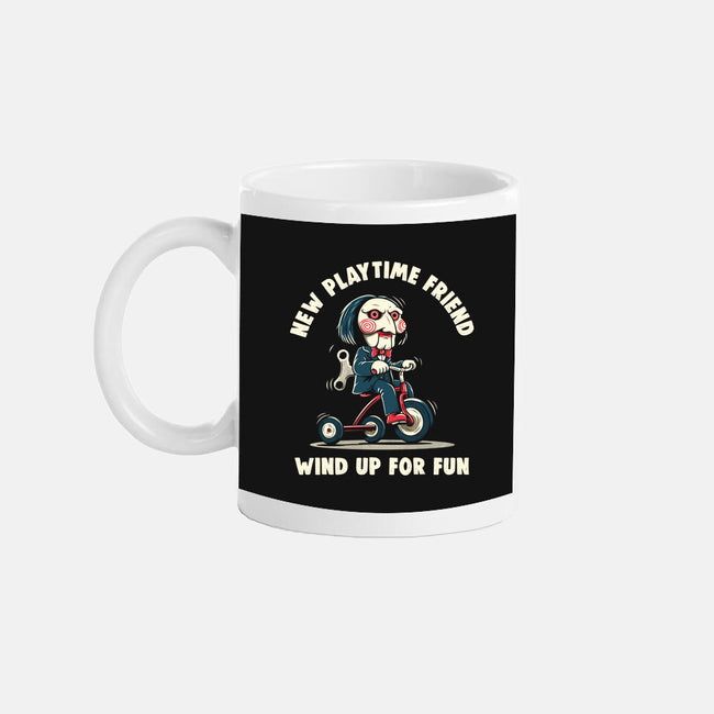 New Playtime Friend-None-Mug-Drinkware-Marinho
