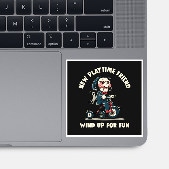 New Playtime Friend-None-Glossy-Sticker-Marinho