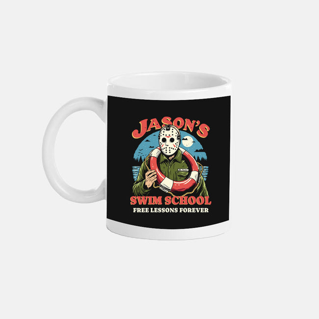 Jason's Swim School-None-Mug-Drinkware-Marinho