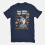 You Shall Not Fall-Womens-Basic-Tee-Marinho