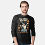 You Shall Not Fall-Mens-Long Sleeved-Tee-Marinho
