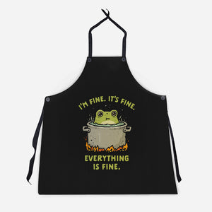 A Slow Boil-Unisex-Kitchen-Apron-kg07