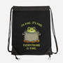 A Slow Boil-None-Drawstring-Bag-kg07