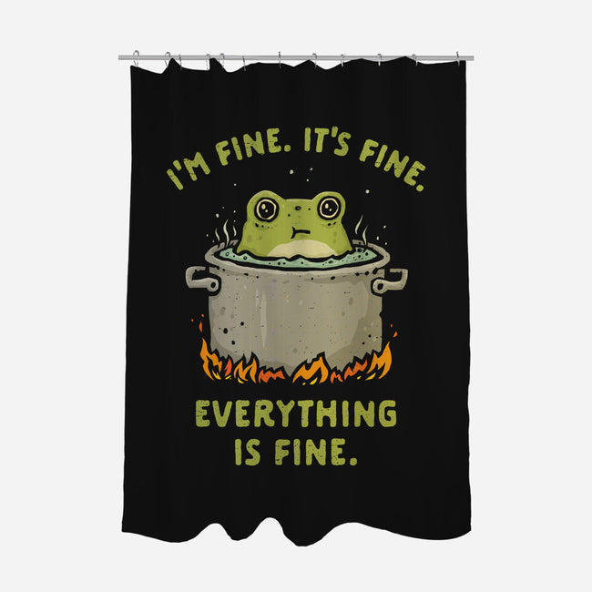 A Slow Boil-None-Polyester-Shower Curtain-kg07