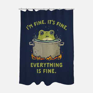 A Slow Boil-None-Polyester-Shower Curtain-kg07