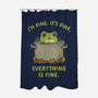 A Slow Boil-None-Polyester-Shower Curtain-kg07