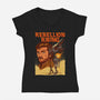 Rebellion Rising-Womens-V-Neck-Tee-GedWorks