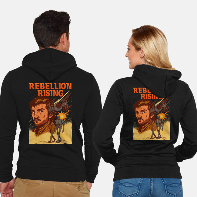 Rebellion Rising-Unisex-Zip-Up-Sweatshirt-GedWorks