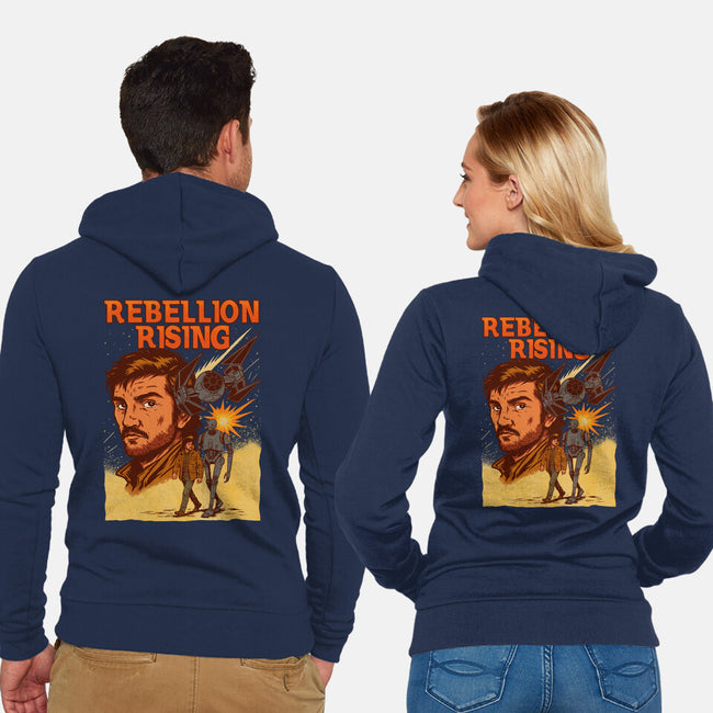 Rebellion Rising-Unisex-Zip-Up-Sweatshirt-GedWorks