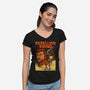 Rebellion Rising-Womens-V-Neck-Tee-GedWorks