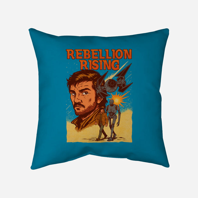 Rebellion Rising-None-Removable Cover w Insert-Throw Pillow-GedWorks