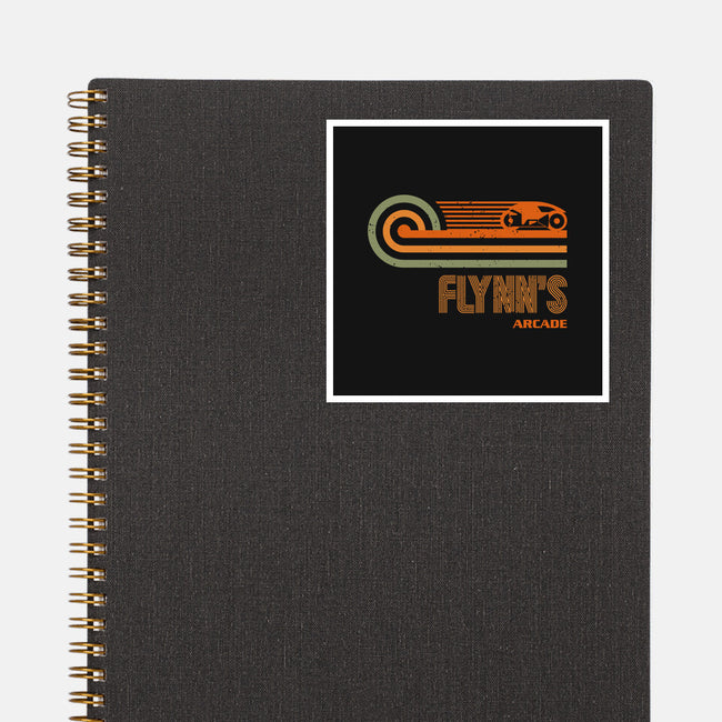 Retro Vintage Arcade-None-Glossy-Sticker-retrodivision