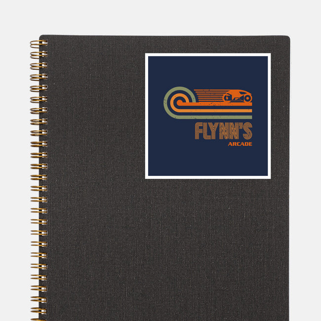 Retro Vintage Arcade-None-Glossy-Sticker-retrodivision