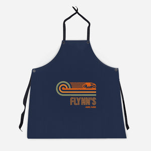 Retro Vintage Arcade-Unisex-Kitchen-Apron-retrodivision