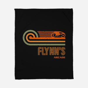 Retro Vintage Arcade-None-Fleece-Blanket-retrodivision