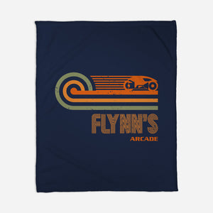 Retro Vintage Arcade-None-Fleece-Blanket-retrodivision