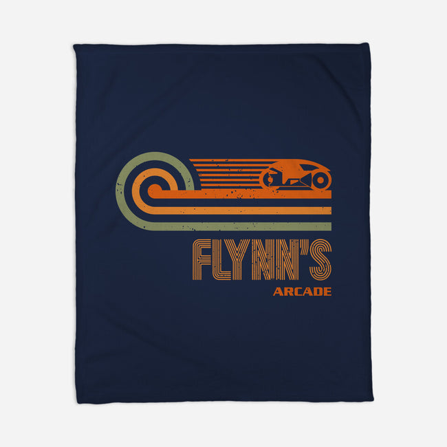 Retro Vintage Arcade-None-Fleece-Blanket-retrodivision