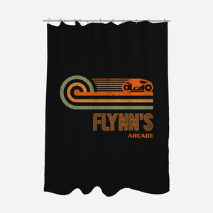 Retro Vintage Arcade-None-Polyester-Shower Curtain-retrodivision