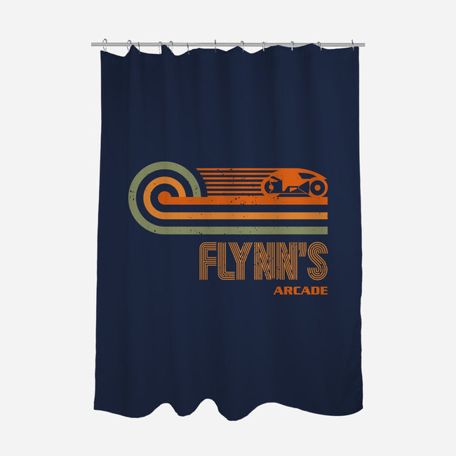 Retro Vintage Arcade-None-Polyester-Shower Curtain-retrodivision