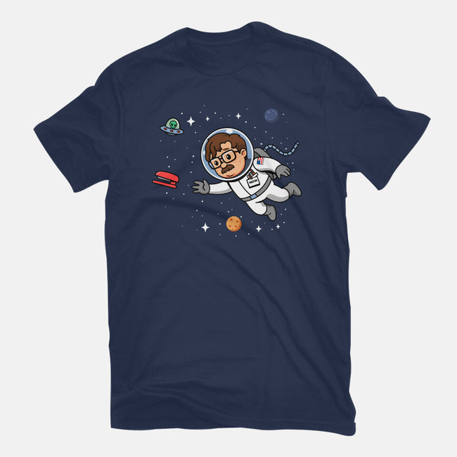 Outer Office Space-Mens-Basic-Tee-Boggs Nicolas