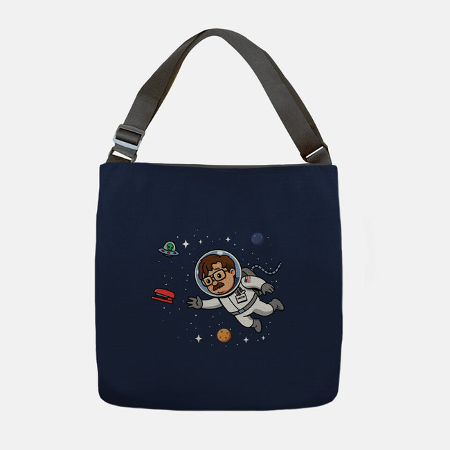 Outer Office Space-None-Adjustable Tote-Bag-Boggs Nicolas